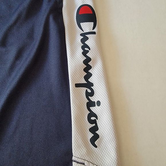 Champion Boys Basketball Shorts B&W - Size 14/16 - Picture 2 of 4